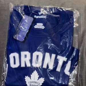 Fanatics Blue Toronto Maple Leafs Short Sleeve Tee